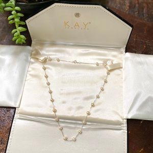 Kay Jewelers- PEARL NECKLACE 14K